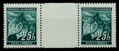 BÖHMEN MÄHREN Nr 23ZW postfrisch ZW-STEG PAAR X7B56BE