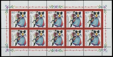 BRD BUND BLOCK Kleinbogen 1990 1994 Nr 1757 postfrisch X7C6CAE