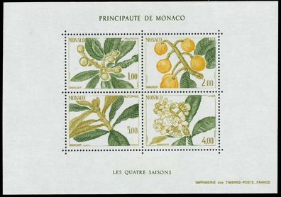 MONACO Block 29 postfrisch X82652E