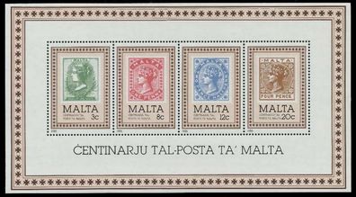 MALTA Block 8 postfrisch S019C46