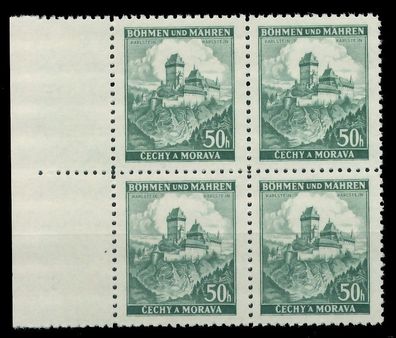 BÖHMEN MÄHREN 1939-1940 Nr 26 postfrisch Viererblock SR X828222