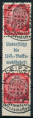 D-REICH Zusammendruck Nr S158 gestempelt 3ER STR X82ADC6