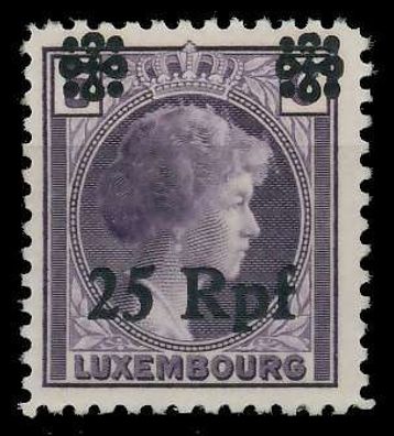 BES. 2WK Luxemburg Nr 26 postfrisch X82B00E