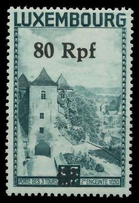 BES. 2WK Luxemburg Nr 31 postfrisch X82B0D2