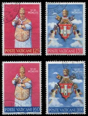 Vatikan 1959 Nr 303-306 gestempelt X401722