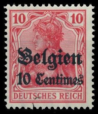 BES. 1WK Landespost Belgien Nr 3 postfrisch X410F06