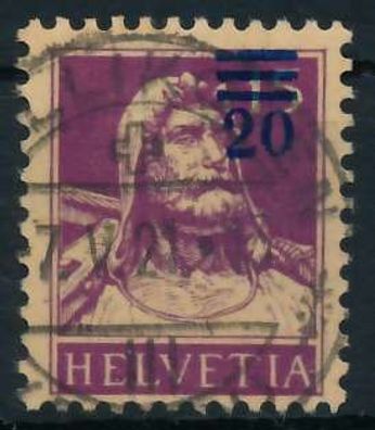 Schweiz 1921 Nr 160b zentrisch gestempelt X6C2C96