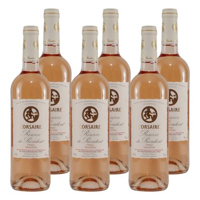Corsaire Réserve du Président Rosé -trocken- (6 x 0,75L)