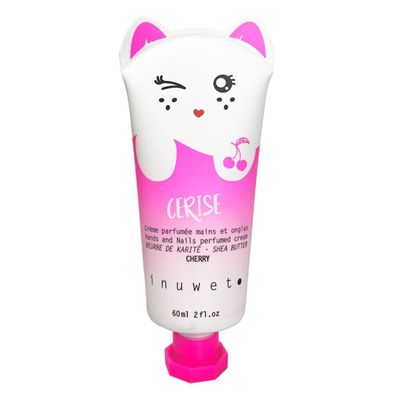 Inuwet, Cherry, vegan, feuchtigkeitsspendend und pflegend, Handcreme, fruchtig, 60 ml