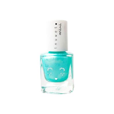 Inuwet, Inuwet, Nagellack, Türkis ist eine Sirene, 5 ml * Miniatur