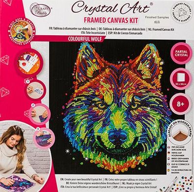 Regenbogen-Wolf