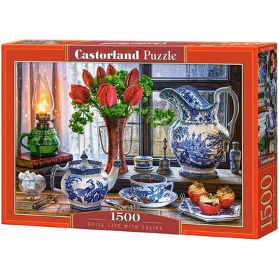 Castorland Puzzle Stilleben mit Tulpen 1500 Teile