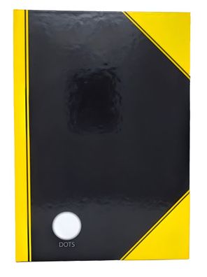 Kladde "China-Kladde", A4, ots, 80 Blatt, 60g/m², schwarz gelben