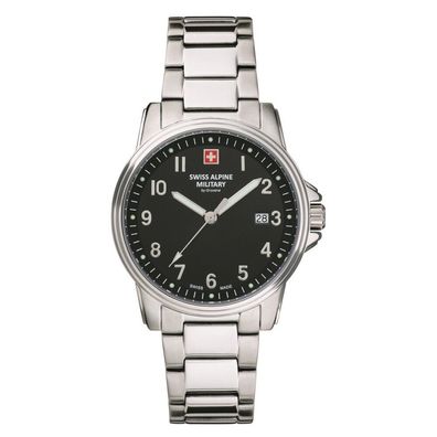 Swiss Alpine Military - 7011.1137 - Armbanduhr - Herren - Quarz - Leader
