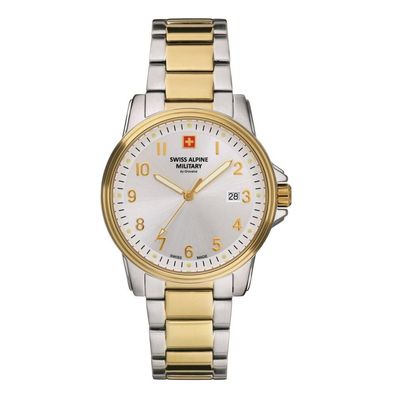 Swiss Alpine Military - 7011.1142 - Armbanduhr - Herren - Quarz - Leader