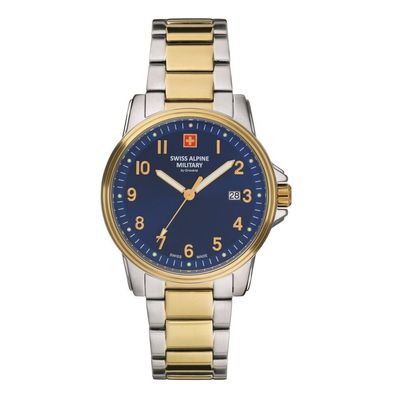 Swiss Alpine Military - 7011.1145 - Armbanduhr - Herren - Quarz - Leader