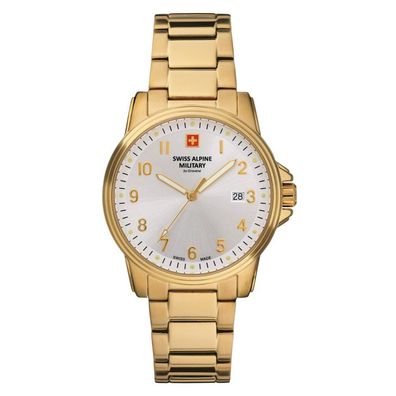 Swiss Alpine Military - 7011.1112 - Armbanduhr - Herren - Quarz - Leader