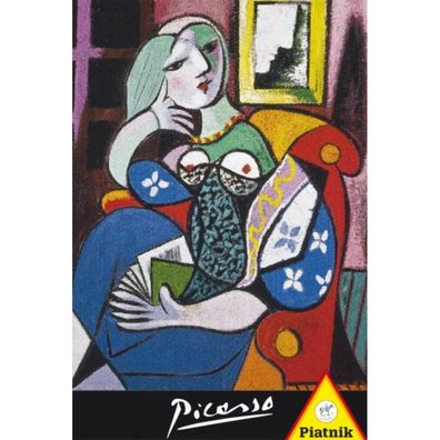 Piatnik Puzzle Mädchen mit einem Buch 1932, 1000 Teile