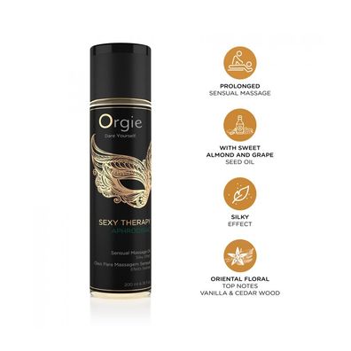 Sexy Therapy Aphrodisiac - Massageöl - 7 fl oz/200 ml