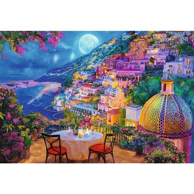 Ein romantischer Abend in Positano