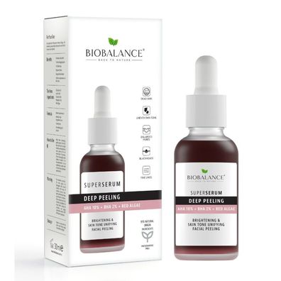 Bio Balance, Tiefenpeeling, Peeling-Serum, 30 ml