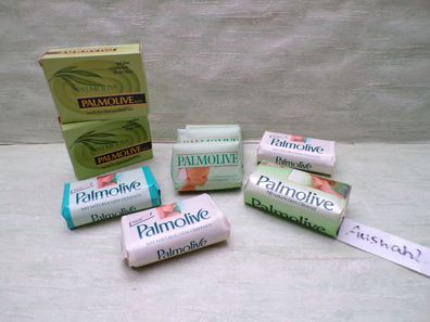 alte Palmolive Seife mit natürlichem Olivenöl Colgate GmbH 125g 150g 100g Retro