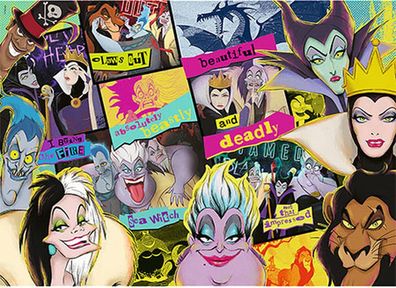 Disney | Villains Wiedersehen - Holzpuzzle