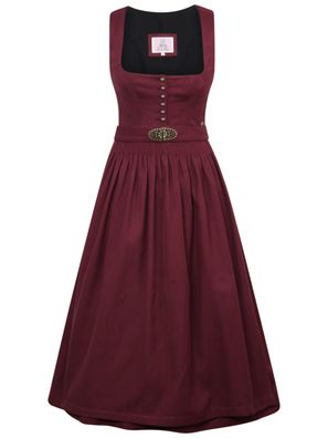 Dirndl Rosenau 75cm Länge wine