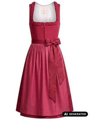 Dirndl Birva 70cm Länge beere