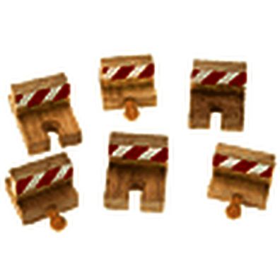6 Prellböcke