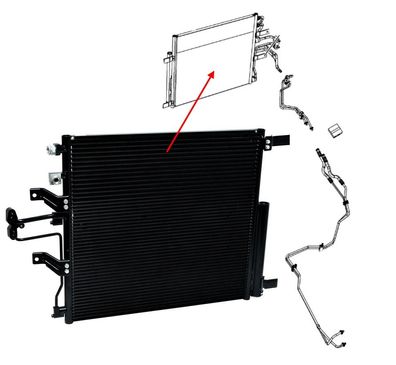 Klimakühler RAM 1500 Bj:13-20 (Gen.4)