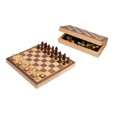 Schachspiel - Schachkassette - klein - Breite 20 cm