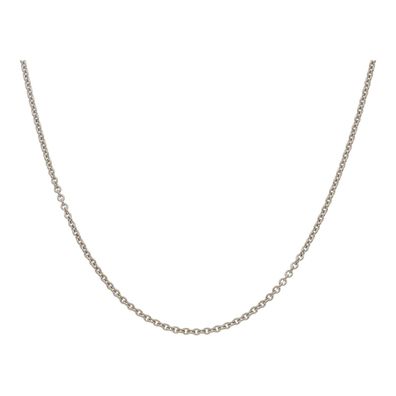 Weißgold Ankerkette für Anhänger 750 25326618 Second Hand bereits getragen, wie neu