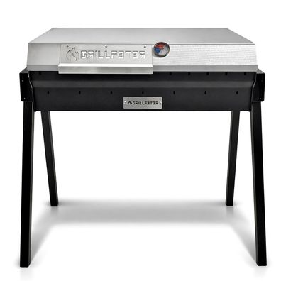 Mangal Bulat 70 Schaschlikgrill 3mm Stahl Edelstahldeckel