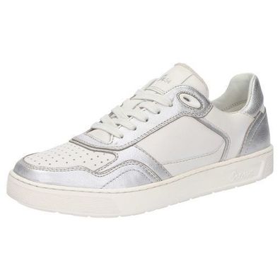 Sioux Maites Sneaker - Silber / Snow Leder