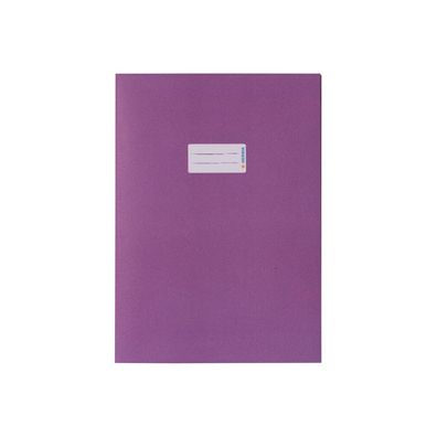 HERMA Heftumschlag glatt violett Papier DIN A4