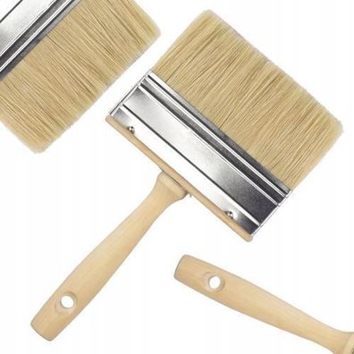 Rosfix Tapetenpinsel 110 mm – Holzgriff, 42 mm Borsten | 30 mm Stärke