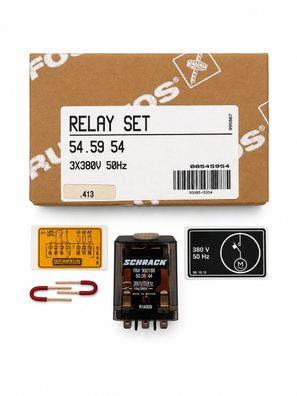 Grundfos Relais Relay-Set 545954 Schrack für 200 UMC / UPC 3x380 V S13/93