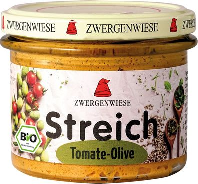 3x Zwergenwiese Tomate-Olive Streich 180g