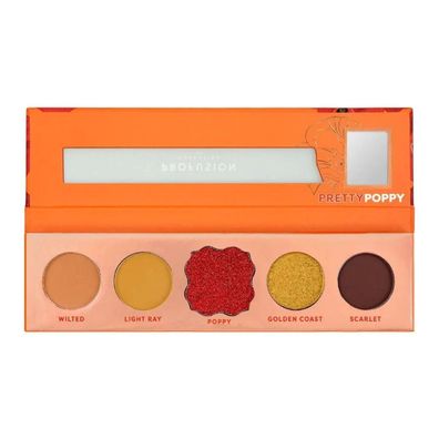 Profusion Cosmetics, Pretty Poppy, Lidschatten-Palette, 5 Farben, 4,58 g