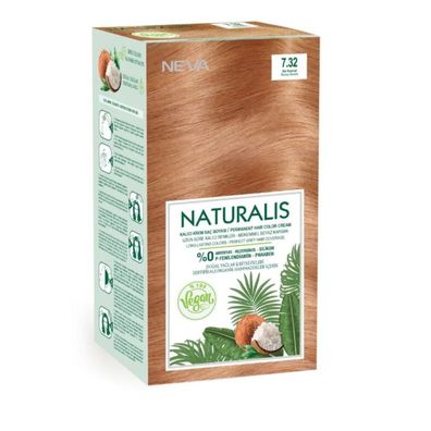 Neva, Naturalis, Permanente Haarfarbe, 7,32, Honigblond, 150 ml
