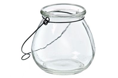 Windlicht Glas transparent H 11cm