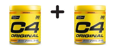 2 x Cellucor C4 Original (30 serv) Orange