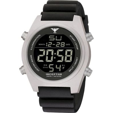 KHS - KHS. INCSD. DB - Armbanduhr - Herren - Quarz - Inceptor Steel