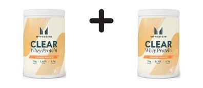2 x Myprotein Clear Whey Protein (488g) Orange Mango