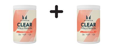 2 x Myprotein Clear Whey Protein (488g) Strawberry Kiwi