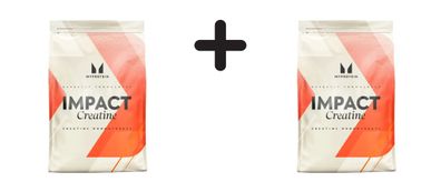 2 x Myprotein Impact Creatine (1000g)