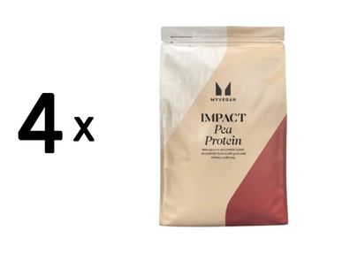 4 x Myprotein Impact Pea Protein (2500g)