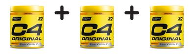 3 x Cellucor C4 Original (30 serv) Orange