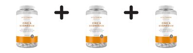 3 x Myprotein MyVitamins Zinc and Magnesium (270 Caps)